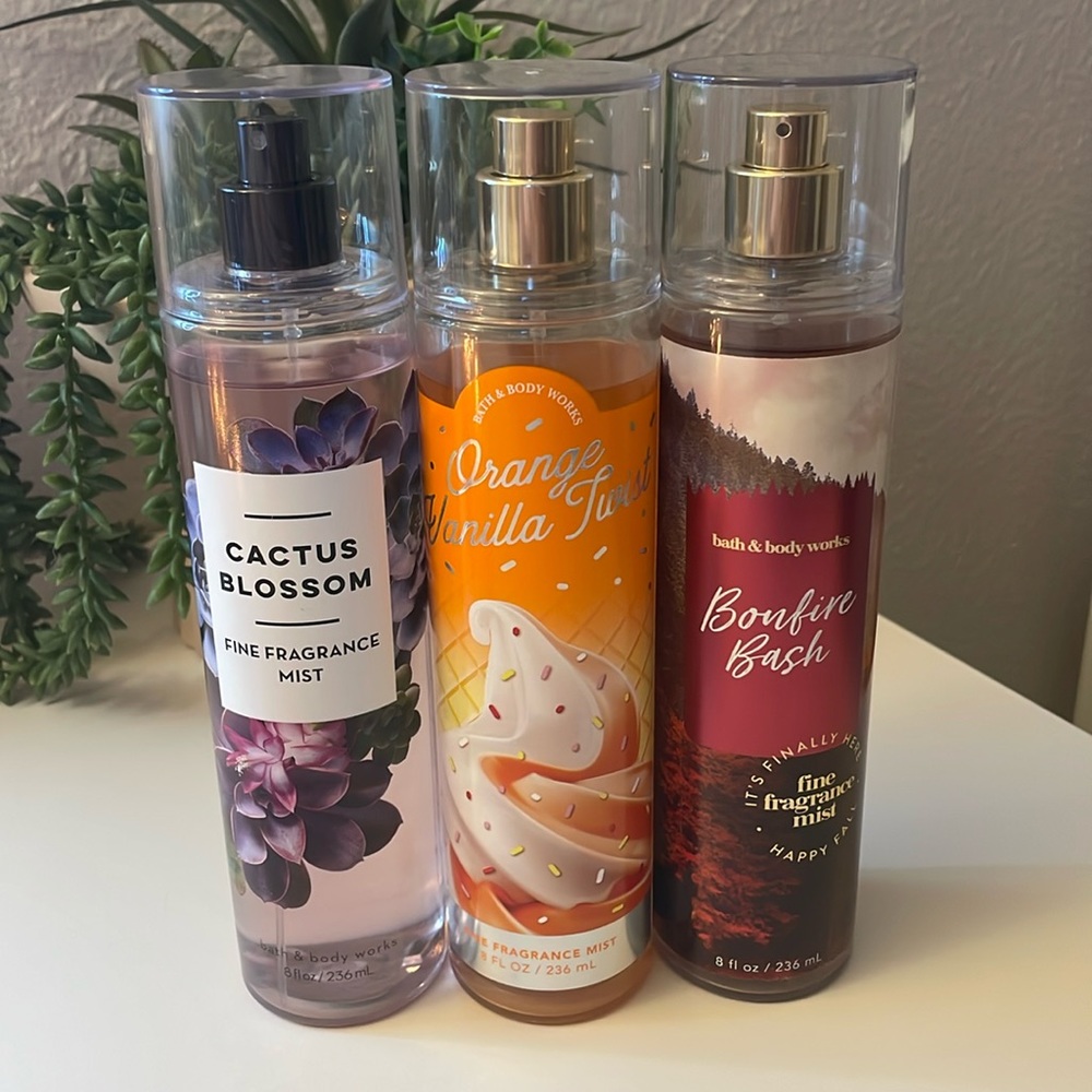 BATH & BODY WORKS FRAGRANCE MISTS